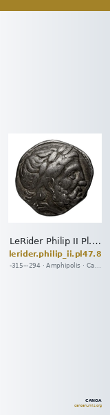 LeRider Philip II Pl. 47, Fig. 8 — CANOA