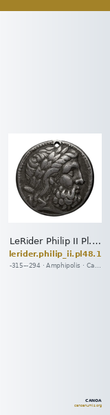 LeRider Philip II Pl. 48, Fig. 1 — CANOA