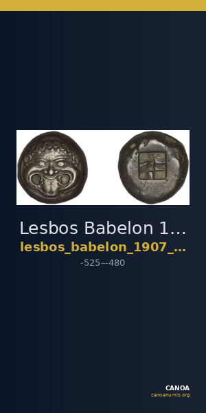 Lesbos Babelon 1907 551-3 — CANOA