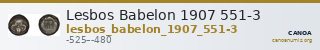 Lesbos Babelon 1907 551-3 — CANOA