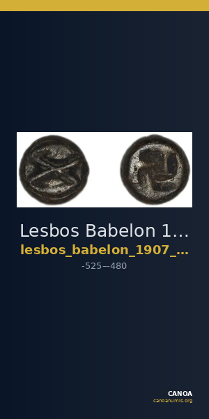 Lesbos Babelon 1907 585-90 — CANOA