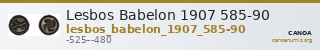 Lesbos Babelon 1907 585-90 — CANOA