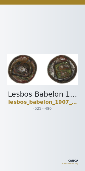Lesbos Babelon 1907 591-4 — CANOA