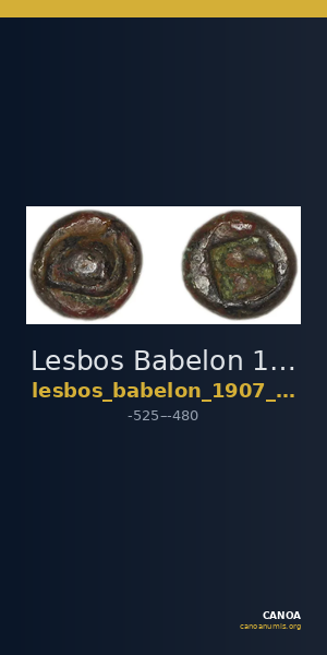 Lesbos Babelon 1907 591-4 — CANOA