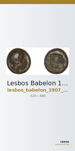 Lesbos Babelon 1907 595-7 — CANOA