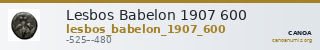 Lesbos Babelon 1907 600 — CANOA