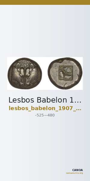 Lesbos Babelon 1907 607-8 — CANOA