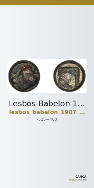 Lesbos Babelon 1907 613-4 — CANOA