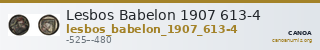 Lesbos Babelon 1907 613-4 — CANOA