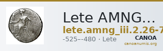 Lete AMNG III.2 26-27 — CANOA