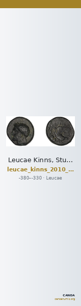 Leucae Kinns, Studies in Greek Personal Names presented to Elaine Matthews, 2010 Bronze C — CANOA