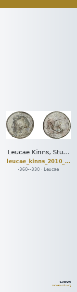 Leucae Kinns, Studies in Greek Personal Names presented to Elaine Matthews, 2010 Bronze D — CANOA