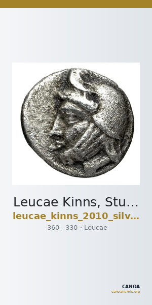 Leucae Kinns, Studies in Greek Personal Names presented to Elaine Matthews, 2010 Silver_45 — CANOA