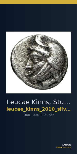 Leucae Kinns, Studies in Greek Personal Names presented to Elaine Matthews, 2010 Silver_45 — CANOA