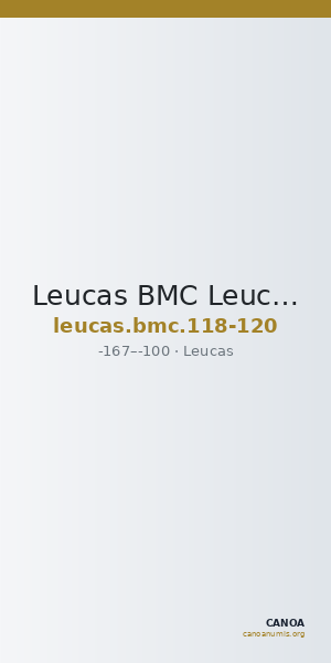 Leucas BMC Leucas 118-120 — CANOA