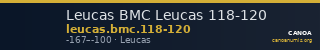 Leucas BMC Leucas 118-120 — CANOA