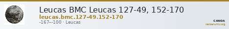 Leucas BMC Leucas 127-49, 152-170 — CANOA