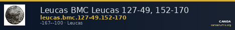 Leucas BMC Leucas 127-49, 152-170 — CANOA