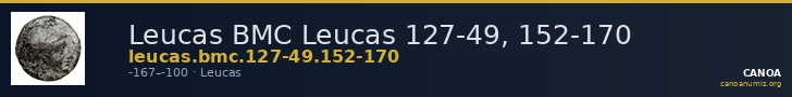 Leucas BMC Leucas 127-49, 152-170 — CANOA