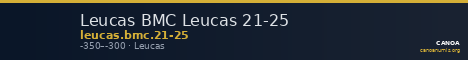 Leucas BMC Leucas 21-25 — CANOA