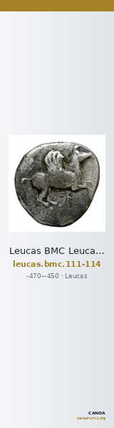Leucas BMC Leucas (Corinth) 111-114 — CANOA