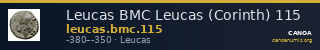 Leucas BMC Leucas (Corinth) 115 — CANOA
