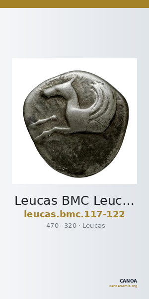 Leucas BMC Leucas (Corinth) 117-122 — CANOA