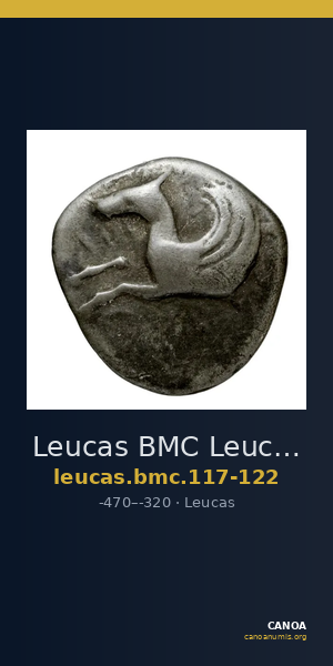 Leucas BMC Leucas (Corinth) 117-122 — CANOA