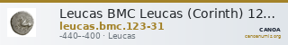 Leucas BMC Leucas (Corinth) 123-131 — CANOA