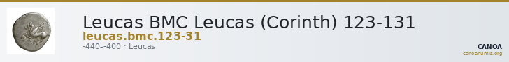 Leucas BMC Leucas (Corinth) 123-131 — CANOA