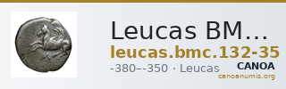 Leucas BMC Leucas (Corinth) 132-135 — CANOA