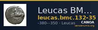 Leucas BMC Leucas (Corinth) 132-135 — CANOA