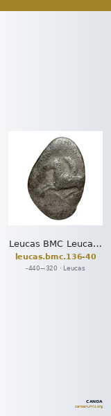 Leucas BMC Leucas (Corinth) 136-140 — CANOA