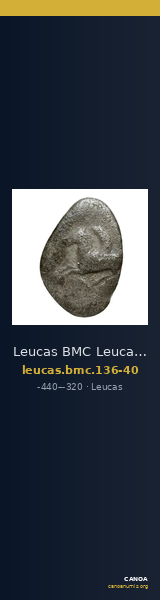 Leucas BMC Leucas (Corinth) 136-140 — CANOA