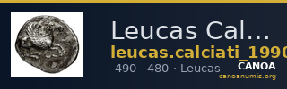 Leucas Calciati 1990 1-3 — CANOA
