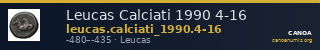 Leucas Calciati 1990 4-16 — CANOA