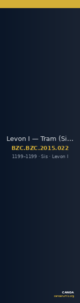 Levon I — Tram (Sis, 1199) — CANOA