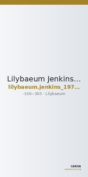Lilybaeum Jenkins 1971 rsmlqrt_73 — CANOA