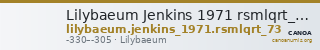 Lilybaeum Jenkins 1971 rsmlqrt_73 — CANOA