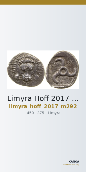 Limyra Hoff 2017 M292 — CANOA