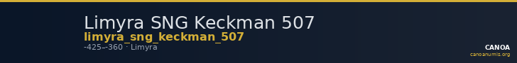 Limyra SNG Keckman 507 — CANOA