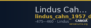 Lindus Cahn 1957 D — CANOA