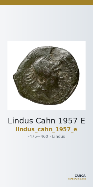 Lindus Cahn 1957 E — CANOA