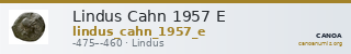Lindus Cahn 1957 E — CANOA