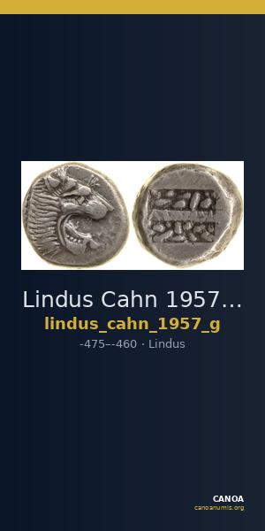 Lindus Cahn 1957 G — CANOA