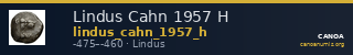 Lindus Cahn 1957 H — CANOA