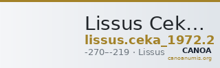 Lissus Ceka 1972 2 — CANOA