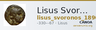 Lisus Svoronos 1890 (1972) 1-4 — CANOA