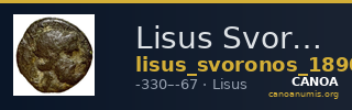 Lisus Svoronos 1890 (1972) 1-4 — CANOA