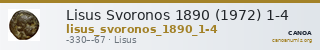 Lisus Svoronos 1890 (1972) 1-4 — CANOA